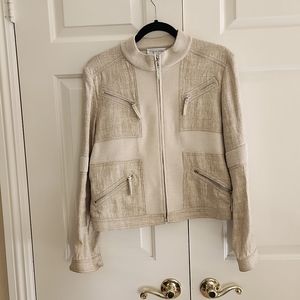 St John linen jacket, M